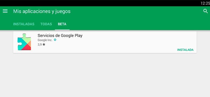 Google Play Services Beta
