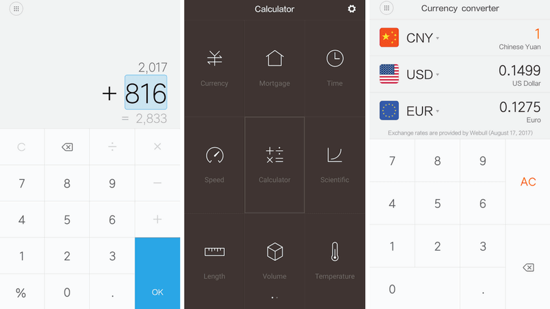 Características de Mi Calculator para Android